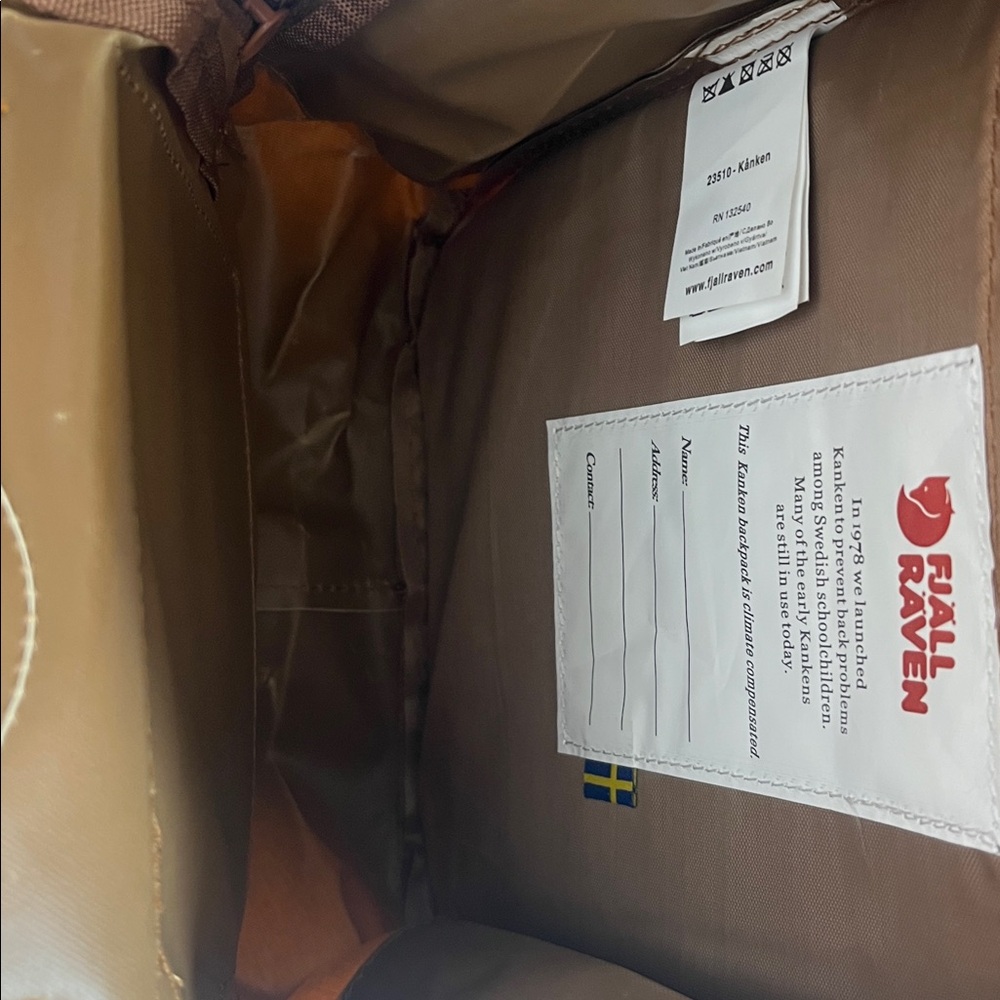 Fjallraven mini convertible backpack BRAND NWT - Picture 3 of 7